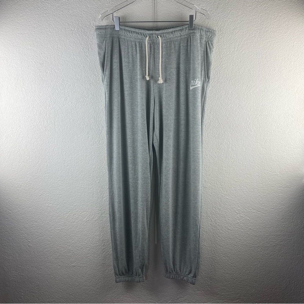 Nike l XL Retro 90s Gym Vintage High Rise Drawstring Waist Standard Jogger Pants